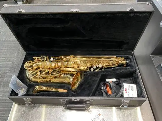 Jupiter Alto Sax, Gold Lacquered, High F# 2